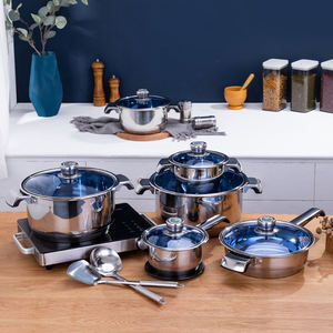 Batterie de <span class=keywords><strong>cuisine</strong></span> Casserole en acier inoxydable Presher Cooker Ustensiles De <span class=keywords><strong>Cuisine</strong></span> Casserol Kitchen Set - Product Image 5