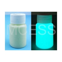 Peinture phosphorescente MCESS, poudre luminescente, pigment pour résine, peinture brillante dans le noir, pigment phosphorescent