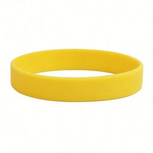 Pulseras de Silicona con Logotipo Personalizado, Pulsera de Silicona en Blanco para Festivales, Grabado en Relieve - Product Image 4