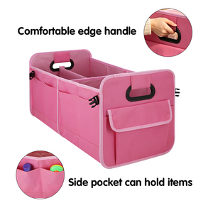 Caja de Almacenamiento Plegable para Auto, Multicompartimentos, Base Fija, Organizador de Maletero, Grande, Lavable, Organizador de Equipaje para Vehículo - Product Image 3