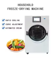Fabriek Direct Maatwerk Thuis Gebruik Lyofilisator Mini Kleine Droogmachine 2Kg Vacuüm Vriesdroger Voor Fruit Melk HFD-1
