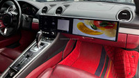 Reproductor de DVD para Auto con Pantalla Táctil Dual de 12.3 Pulgadas, Radio Android, Navegación GPS, Carplay para Porsche 718 Boxster 2016-2023