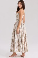 Robe Camisole Décontractée Unie, Coupe Classique, Élégante, Mignonne et Douce, Respirante et Naturelle, Émanant une Aura Féerique, Idéale pour l'Été