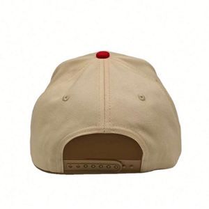 High Quality Custom Embroidery Two Tone Colors 5 Panel Baseball Caps a Frame Snapback <b>Hat</b> - Product Image 6