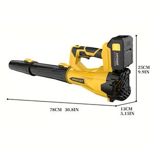 منفاخ أوراق لاسلكي عالي القدرة الأكثر مبيعًا مزود ببطارية 4.0 أمبير في الساعة، مع 6 سرعات لضبط سرعة الرياح وفوهة ممتدة - Product Image 2