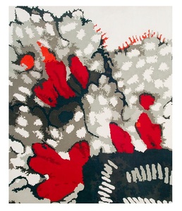 Tapis contemporain en laine tuftée à la main, fabriqué en laine de Nouvelle-Zélande, tapis design pour hôtel, hall d'entrée, villa. - Product Image 1