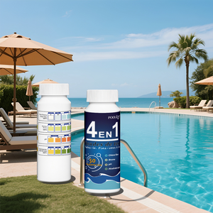 REYKON 4in1 가정용 테스트 키트 식수 수영장 목욕 스트림 수돗물 시험지 용 플라스틱 테스트 키트-야외 캠핑 OEM - Product Image 4