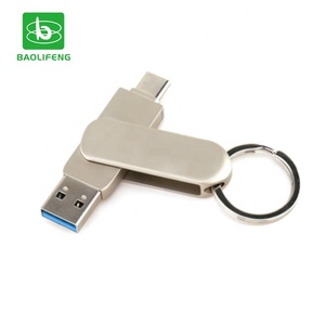 De alta velocidad de 16GB 32GB 64GB de Metal tipo <span class=keywords><strong>C</strong></span> OTG <span class=keywords><strong>USB</strong></span> 3,0 Flash Drive - Product Image 1