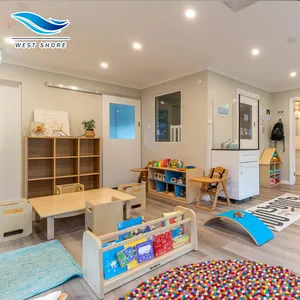 Fornitura di mobili per l'asilo nido per bambini in età prescolare a buon mercato mobili per aule per bambini dell'asilo scrivania e sedia tavolo da studio