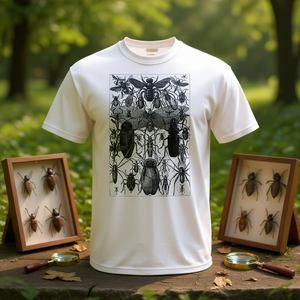 Camiseta vintage de entomología con colección de insectos y especies - Product Image 3