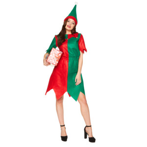 ODM Whole Sale Unisex Weihnachts performance Party Cosplay Elf Kostüm - Product Image 4