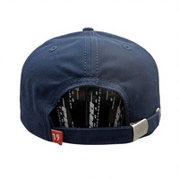Topi Baseball Snapback Katun Mutiara Logo Kustom SEAN Berkualitas Tinggi Grosir Sporty Pinggiran Datar Cetak Transfer Panas Putih Navy