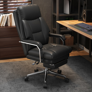 <span class=keywords><strong>Chaise</strong></span> de <span class=keywords><strong>bureau</strong></span> ergonomique inclinable à dossier haut luxueuse, moderne, réglable, douce et durable Ustovian - Product Image 2