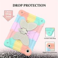Coque antivol et anti-rayures en TPU pour iPad 10e génération/A16 (2025) avec support pour stylet et sangles pour enfants – Vente en gros