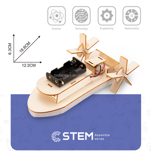 Sinh viên tự làm twin-vít máy bay bằng gỗ <span class=keywords><strong>Kit</strong></span> giáo dục thí nghiệm thiết lập mô hình công cụ giảng dạy cho các lứa tuổi 6 + - Product Image 4