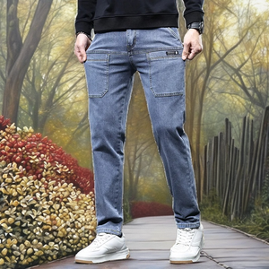 Jeans Bootcut Premium pour Hommes, Pantalons en Denim Évasés, Pantalons Classiques de Haute Qualité pour Hommes, Vente en Gros, Design Personnalisé, Vêtements en Denim Sialkot - Product Image 2