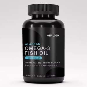 Cápsulas de Aceite de Pescado Omega 3 DHA EPA, Favorece la Salud del Corazón, las Articulaciones, el Cerebro y los Ojos, Inmunidad para Adultos y Niños - Product Image 1