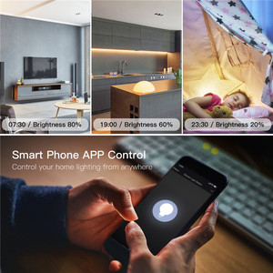 Tự Làm WiFi Thông Minh Ánh Sáng <span class=keywords><strong>LED</strong></span> Dimmer Chuyển Đổi Cuộc Sống Thông Minh/Tuya APP Điều Khiển Từ Xa 1/2 Cách Chuyển Đổi, Làm Việc Với Alexa Echo Google Nhà - Product Image 3