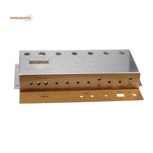 MACH0002 18W Guitar <strong>Tube</strong> Amp <strong>Amplifier</strong> <strong>Chassis</strong> and Faceplate for DIY Receivers &amp; <strong>Amplifiers</strong>