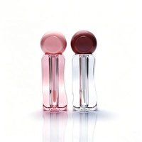 Tube de brillant à lèvres liquide 2,5 ml à marque privée, contenant d'huile hydratante pour les lèvres à la vitamine E, emballage OEM pour maquillage liquide et fard à paupières