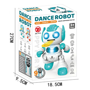 Robot télécommandé RC pour enfant, jouet électronique chantant, danse, mouvement, marche, lancement, soucoupe volante - Product Image 6