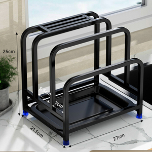 Charcuterie nhà bếp dao cắt Board hiển thị chủ giá butcher cắt khối cắt Board đứng cho thớt - Product Image 1