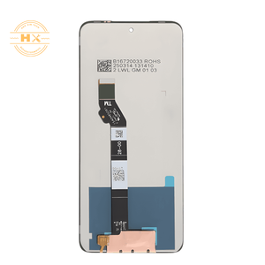 Écran tactile LCD noir sans cadre pour téléphones mobiles Motorola Moto G15 et G15 Power - Product Image 1