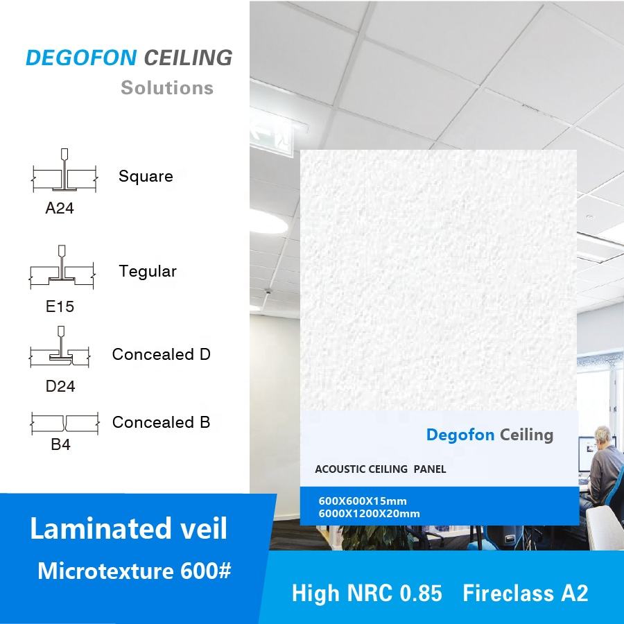 Interior Design Suspended Grid Ceiling 24x24 Sizes Concealed Edge Plug ...