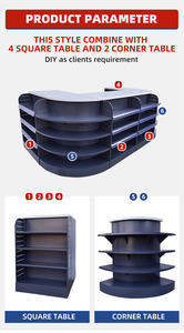 Mesa de cajero para tienda de comestibles, venta al por mayor, con pantalla - Product Image 5