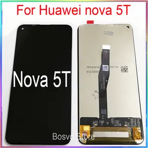 Lcd Ponsel Huawei Nova 5T, Tampilan Layar dengan Rakitan Digitizer Sentuh