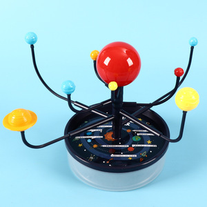 Modelo de globo de aprendizaje de <span class=keywords><strong>sol</strong></span>-luna-<span class=keywords><strong>tierra</strong></span> 3D planetas modelo montaje planetario movimiento enseñanza educación ciencia Sistema Solar - Product Image 3