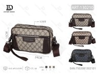 Men's 3-In-1 <b>Camera</b> <b>Bag</b> Microfiber Synthetic Leather Classic Zipper Closure For Photography Gear - Product Image 1