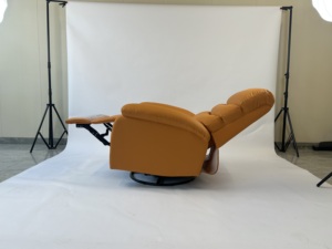 Cómodo y Moderno Conjunto Completo de Sillón Reclinable Eléctrico y Sofá con Estructura Metálica y Nuevo Material de Tela - Product Image 4