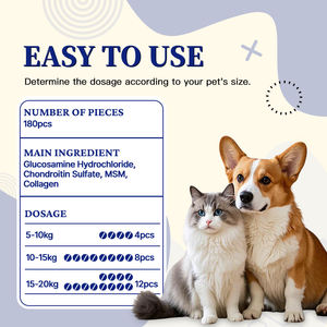 Tabletas para el cuidado de la salud de mascotas para perros y gatos, suplementos de cadera y articulaciones con clorhidrato de glucosamina, sulfato de Condroitina en OEMODM - Product Image 3