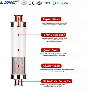 Fusibles électriques haute tension HRC - Fusibles de protection de <span class=keywords><strong>circuit</strong></span> de précision avec fonctions de protection contre les surcharges et les courts-circuits - Product Image 4