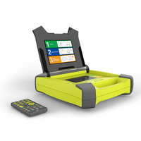 Défibrillateur AED rechargeable XFT-120G à longue autonomie, en plastique, avec télécommande, pour la formation en premiers secours et la formation en RCP