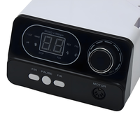 Forte perceuse à ongles portable électrique 45000 tr/min machine à lime à ongles avec embouts et base pour ongles en acrylique enlever pour salon maison