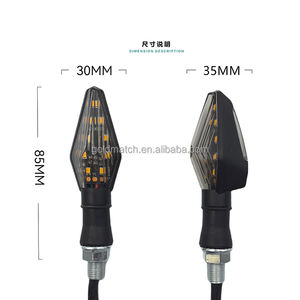 Clignotants à LED pour motos, clignotants et système <span class=keywords><strong>d</strong></span>'éclairage ambrés pour motos - Product Image 4