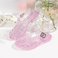 Sandales en Gel Transparent pour Enfants Multiples Couleurs Disponibles Sandales et Claquettes Souples d'Été pour Enfants