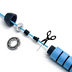 Trọng nhảy dây tập thể dục wavar PVC nhảy dây bền thể thao giảm béo bán buôn có thể điều chỉnh nhảy dây - Product Image 5