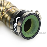 Accessoires de moto, tuyau d'échappement en acier inoxydable, tube de liaison pour scooter VESPA SPRINT PRIMAVERA 50 150 2013-2026