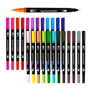 Rotulador de Doble Punta con Logotipo Personalizado para Suministros de Arte, Rotulador de Acuarela con Punta Fina para Artistas - Product Image 4