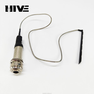 Country Muziek Klassieke Akoestische Gitaar Accessoire 6.35 Pick-Up Socket Piëzo-Elektrische Pickup Zilver Kleur - Product Image 6