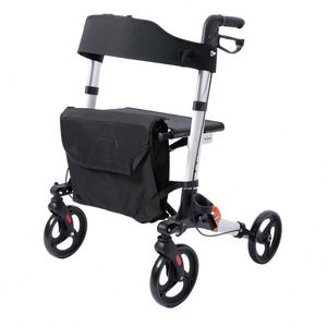 Déambulateur et rollator en aluminium de classe I avec fonctionnement facile pour la rééducation et les soins thérapeutiques - Product Image 4