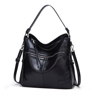 Bolsos de Diseñador para Mujer, Última Moda, Alta Calidad, Estilo Vintage, Cuero Suave, Bolso Tote con Borlas, Gran Capacidad, Bolso de Mano Elegante para Dama - Product Image 3