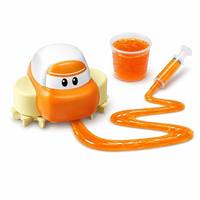 Coche de Pista de Slime Creativo DIY con Inducción para Seguir la Línea, Juguete de Riel Recargable por USB, Regalo Educativo STEM para Niños