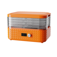 Déshydrateur alimentaire électrique Vasion PP avec écran LED numérique, thermostat réglable, puissance 400W, pour fruits, noix et viande