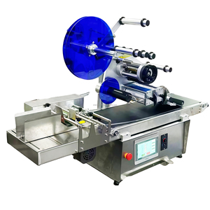 Tự động Túi nhựa Pouch chai vuông Jar cốc thẻ hộp carton cuốn sách bề mặt phẳng máy dán nhãn nhãn Applicator labeler - Product Image 1