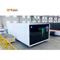 XTLASER G2040 3000W /6000W/20kw Machine de découpe laser rapide en acier inoxydable en métal de haute précision pour l'industrie des pipelines