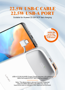 Banco de Energía LDNIO PQ19 de 10000 mAh con Cable <span class=keywords><strong>2</strong></span> <span class=keywords><strong>en</strong></span> <span class=keywords><strong>1</strong></span>, Banco de Energía Portátil con Cables Integrados, <span class=keywords><strong>Precio</strong></span> al por Mayor, <span class=keywords><strong>Mejor</strong></span> <span class=keywords><strong>Calidad</strong></span> - Product Image 3
